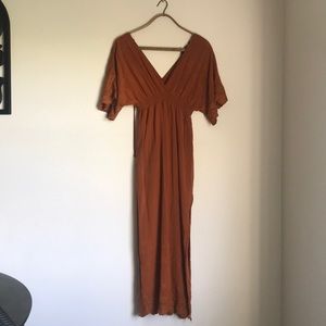 Copper/ Terra Cotta toned BOHO dress